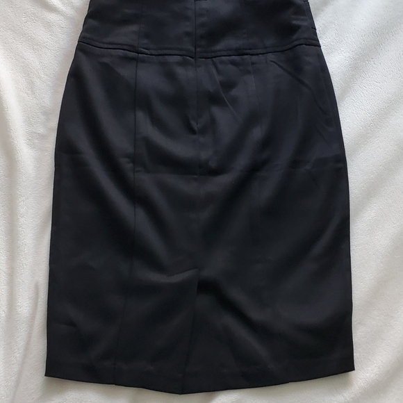 NWOT- Forever 21• High Waist Rayon Mix Pencil skirt with slit- Small - Picture 1 of 8